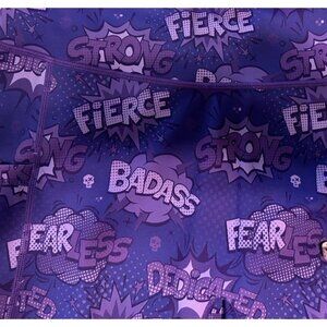 Constantly Varied Gear CVG Large CrossFit Legging Full Length Fierce Strong